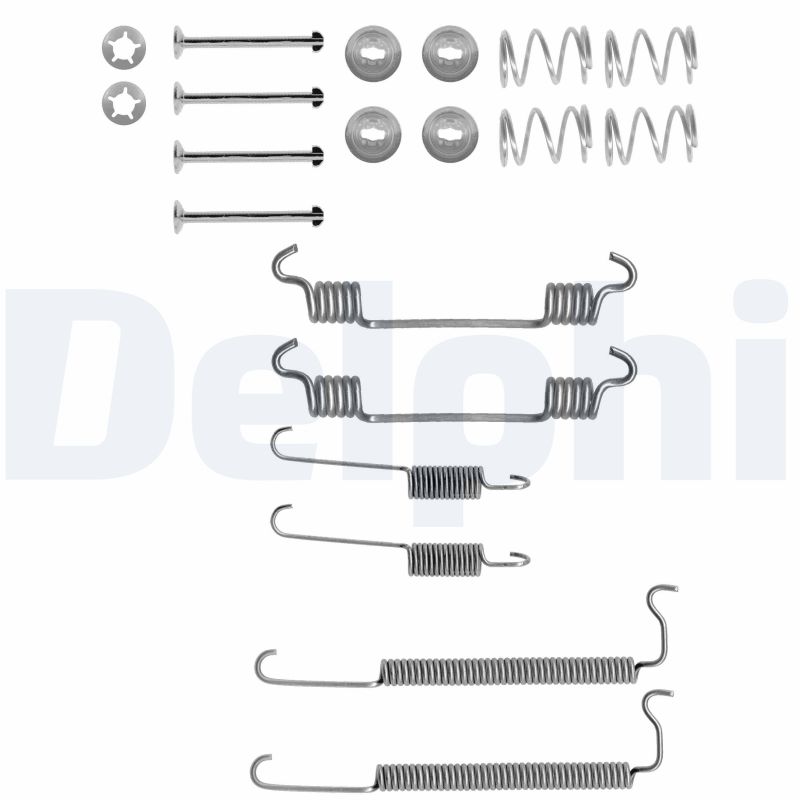 Set accesorii, sabot de frana LY1357 DELPHI