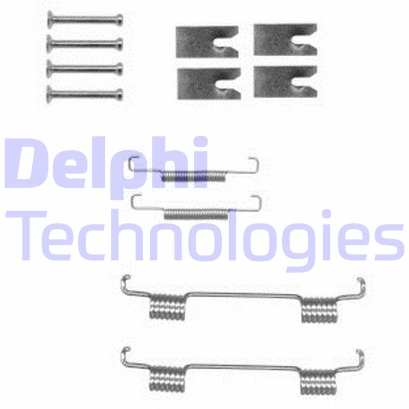 Set accesorii, saboti frana parcare LY1366 DELPHI