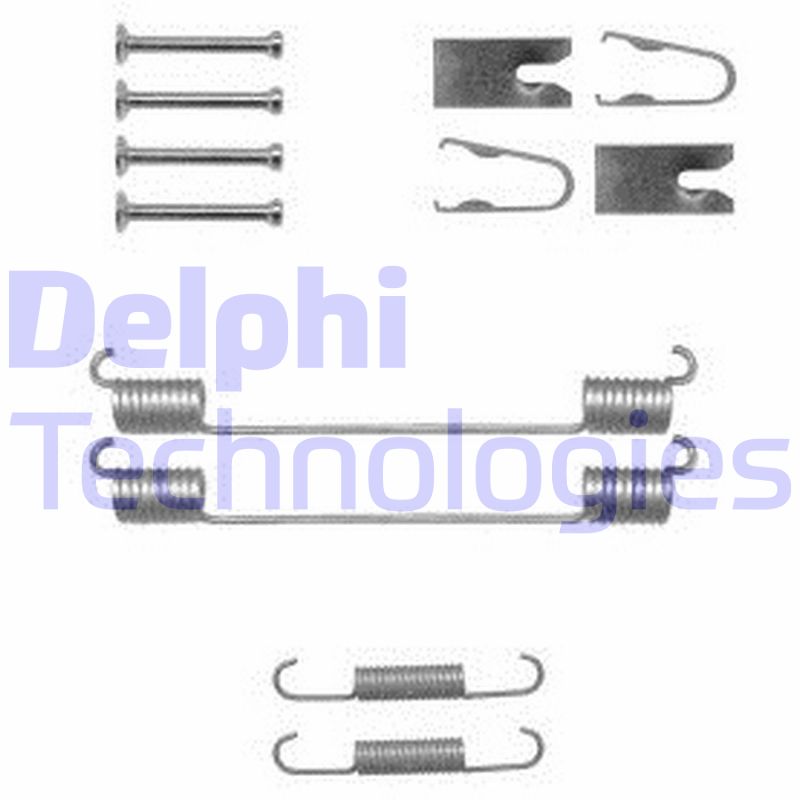 Set accesorii, sabot de frana LY1369 DELPHI