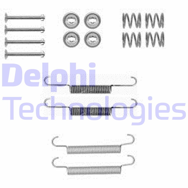 Set accesorii, saboti frana parcare LY1377 DELPHI