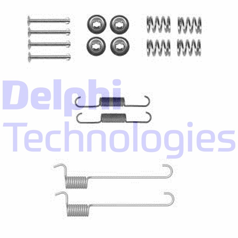 Set accesorii, saboti frana parcare LY1379 DELPHI