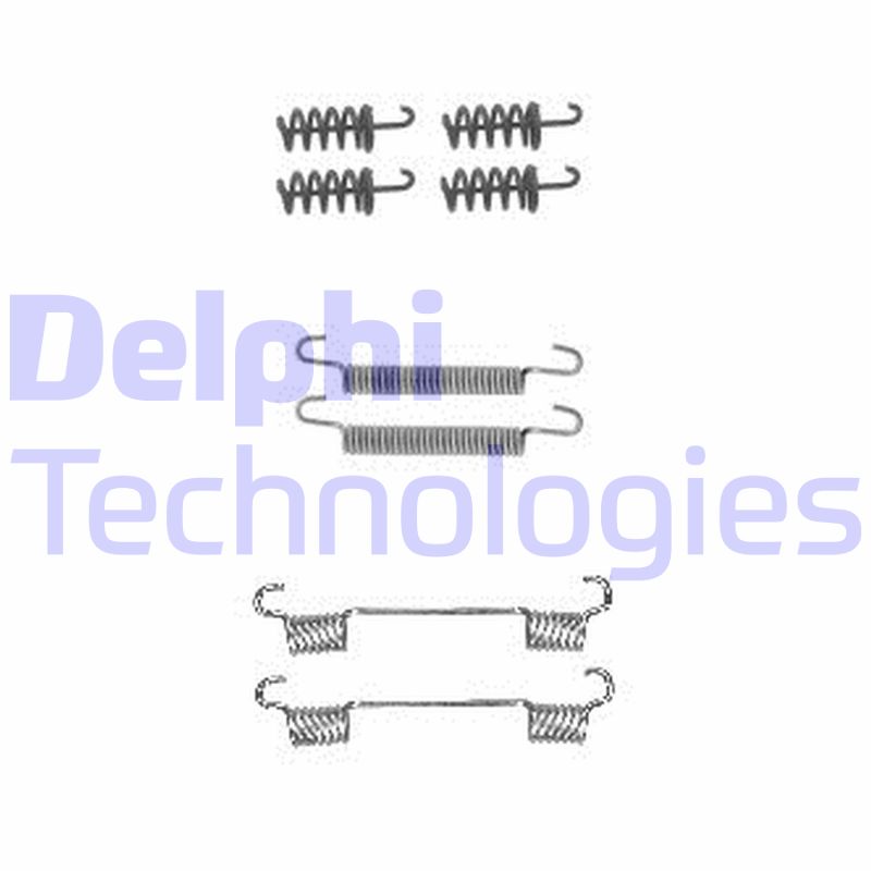 Set accesorii, saboti frana parcare LY1380 DELPHI