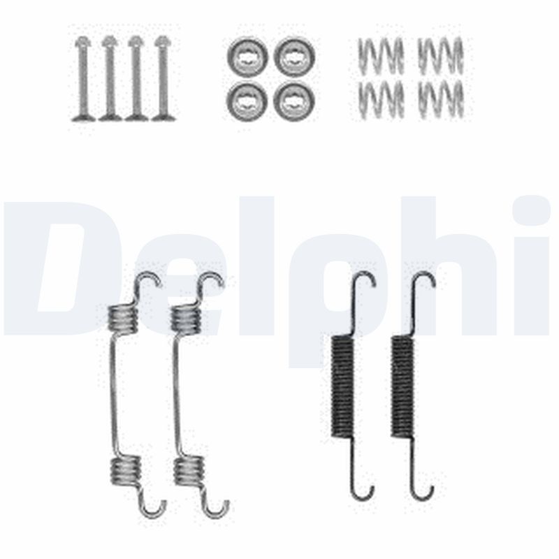 Set accesorii, saboti frana parcare LY1381 DELPHI