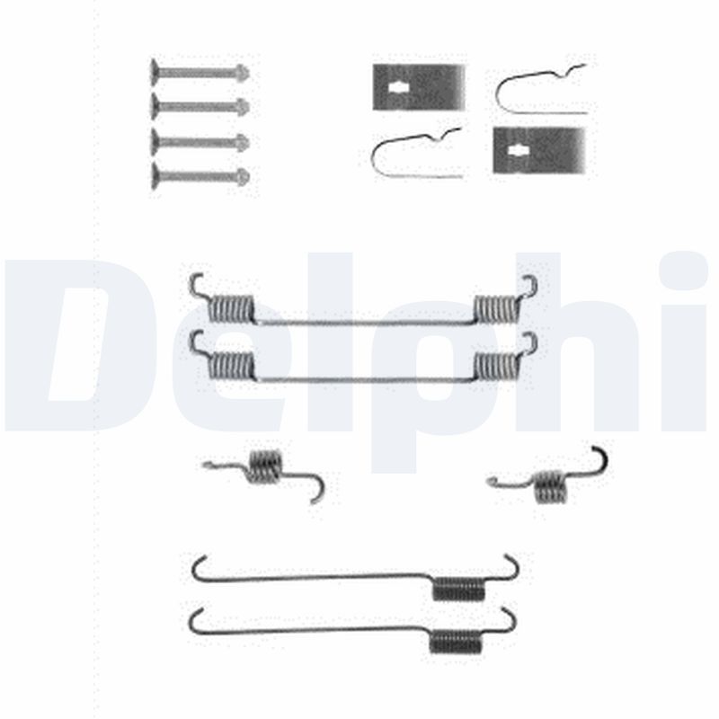 set accesorii, saboti frana parcare LY1388 DELPHI
