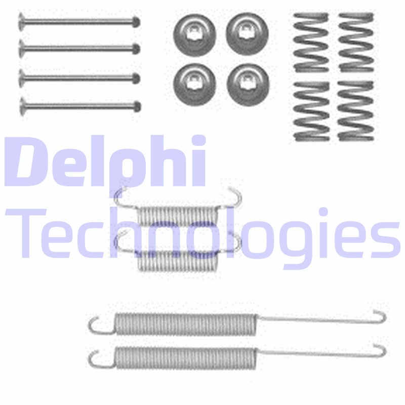 Set accesorii, sabot de frana LY1392 DELPHI