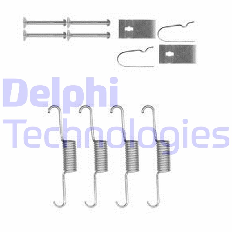 Set accesorii, saboti frana parcare LY1398 DELPHI