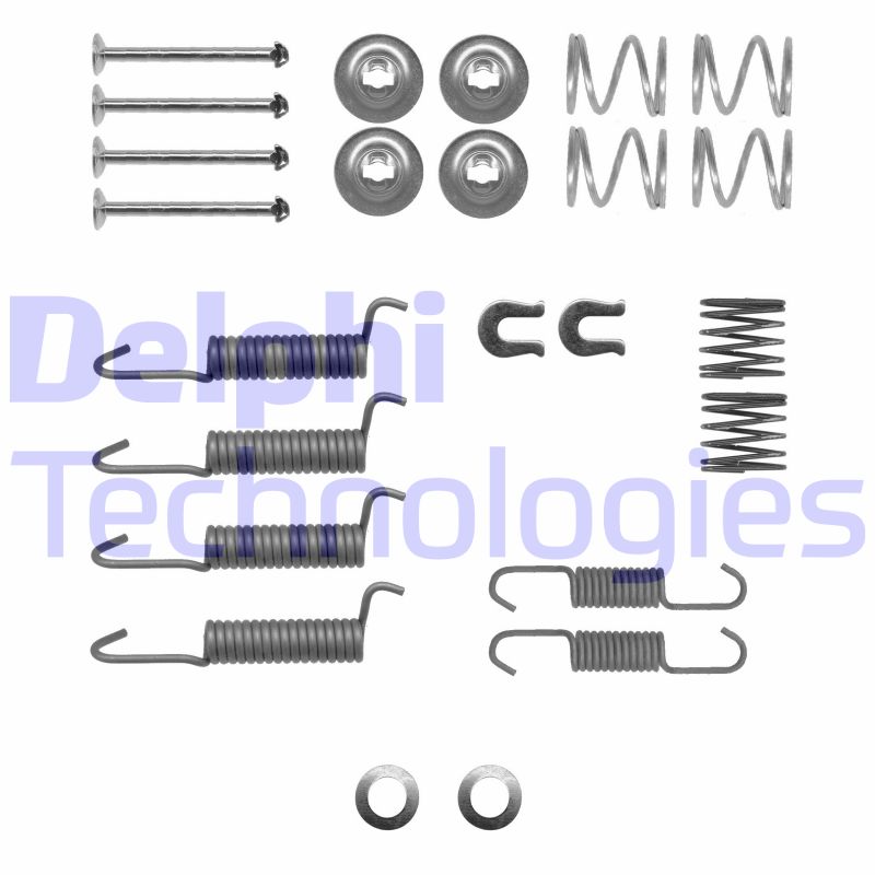 Set accesorii, saboti frana parcare LY1406 DELPHI