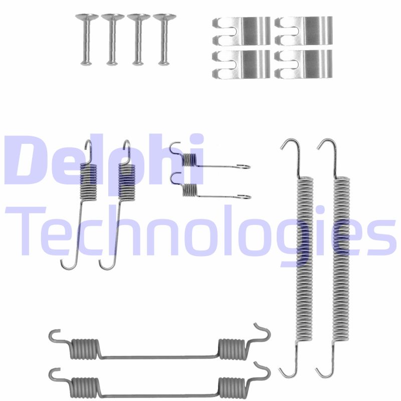 Set accesorii, sabot de frana LY1407 DELPHI