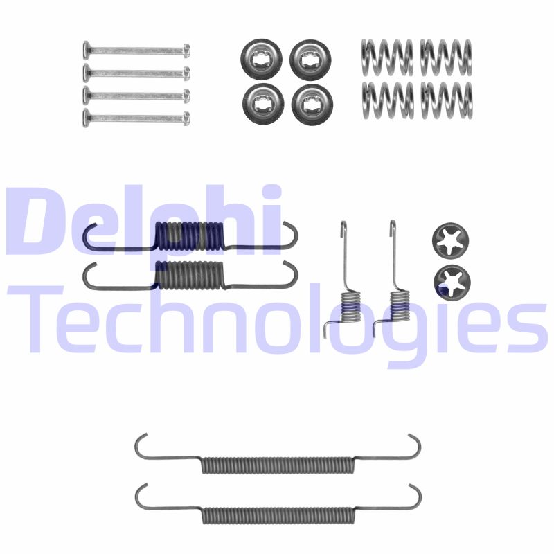 Set accesorii, saboti frana parcare LY1418 DELPHI