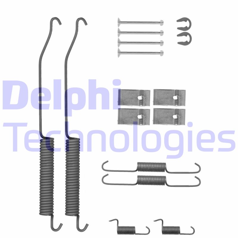 Set accesorii, sabot de frana LY1420 DELPHI