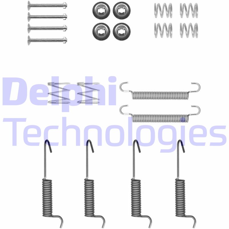 Set accesorii, saboti frana parcare LY1424 DELPHI