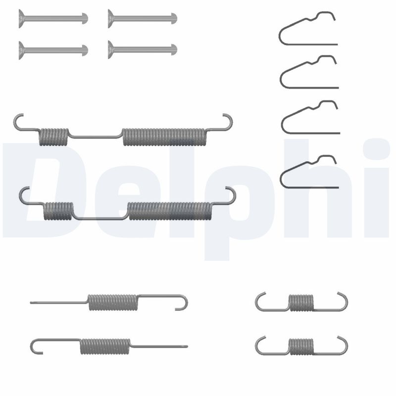 Set accesorii, sabot de frana LY1438 DELPHI