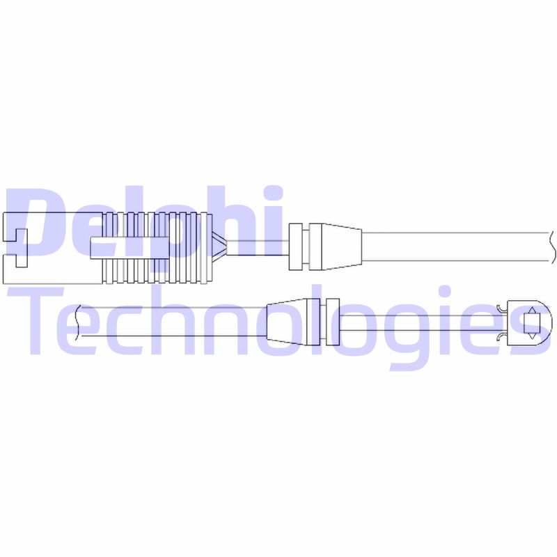 Senzor de avertizare,uzura placute de frana LZ0134 DELPHI