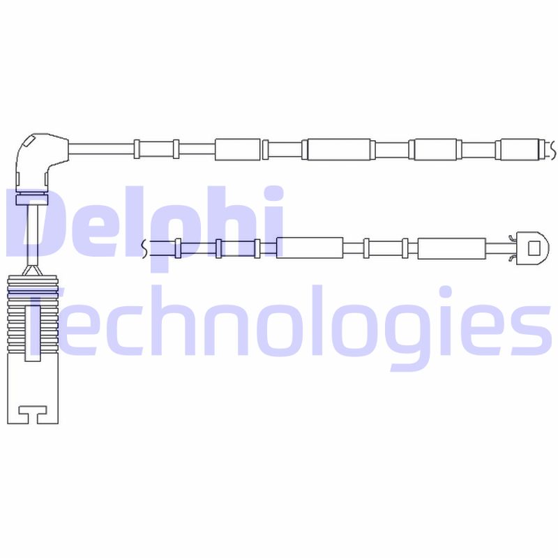 Senzor de avertizare,uzura placute de frana LZ0151 DELPHI