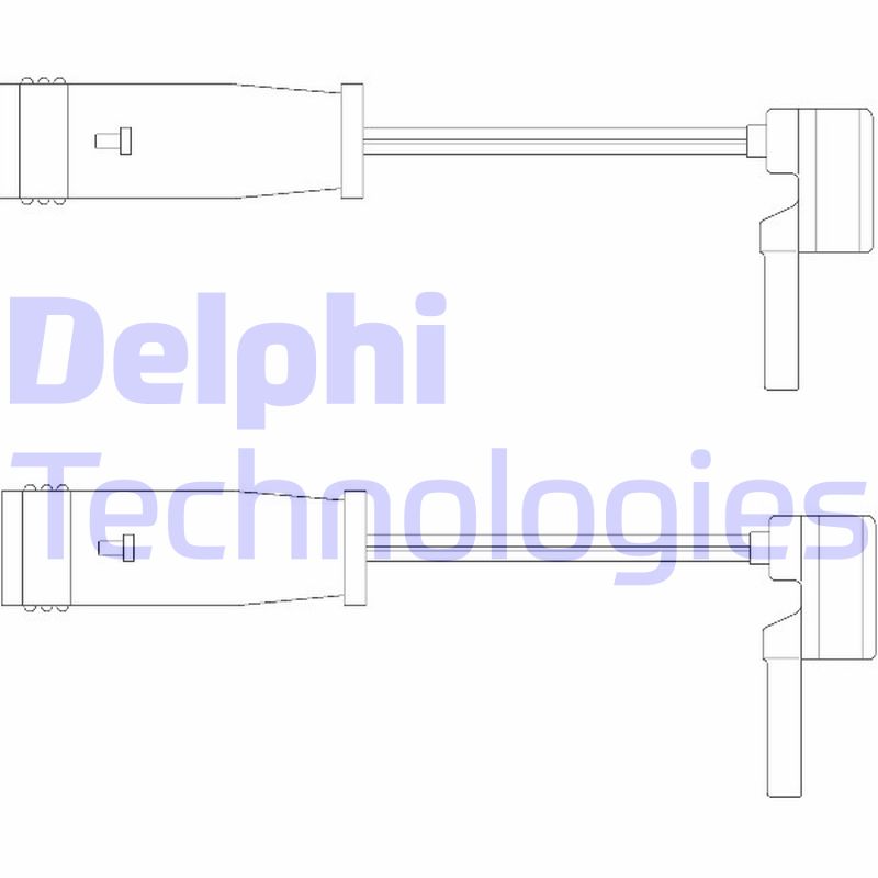 Senzor de avertizare,uzura placute de frana LZ0153 DELPHI