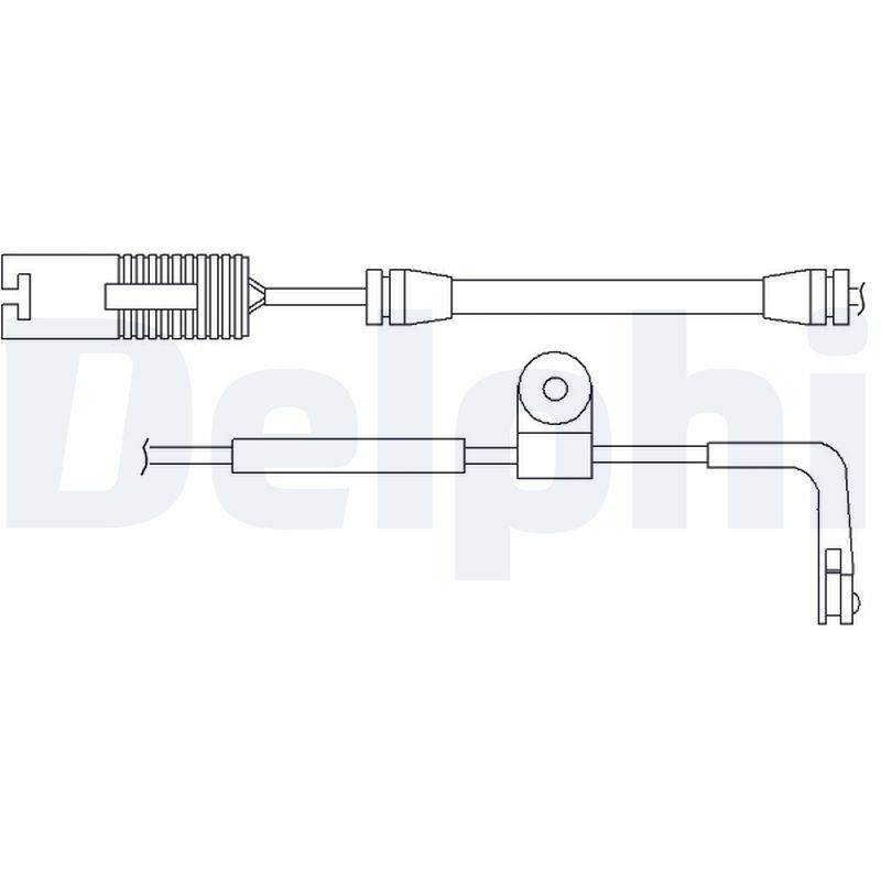 senzor de avertizare,uzura placute de frana LZ0159 DELPHI