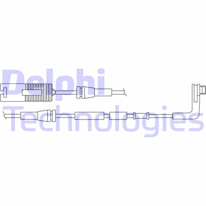 senzor de avertizare,uzura placute de frana LZ0178 DELPHI