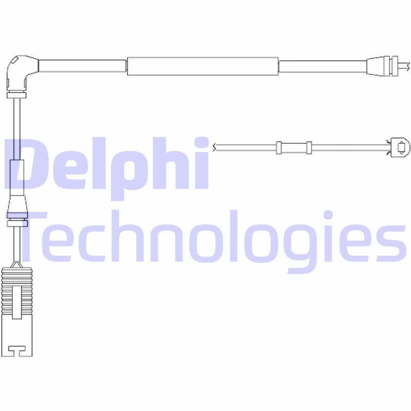 Senzor de avertizare,uzura placute de frana LZ0183 DELPHI