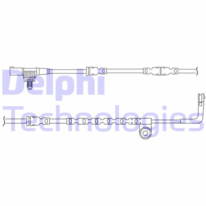 Senzor de avertizare,uzura placute de frana LZ0193 DELPHI