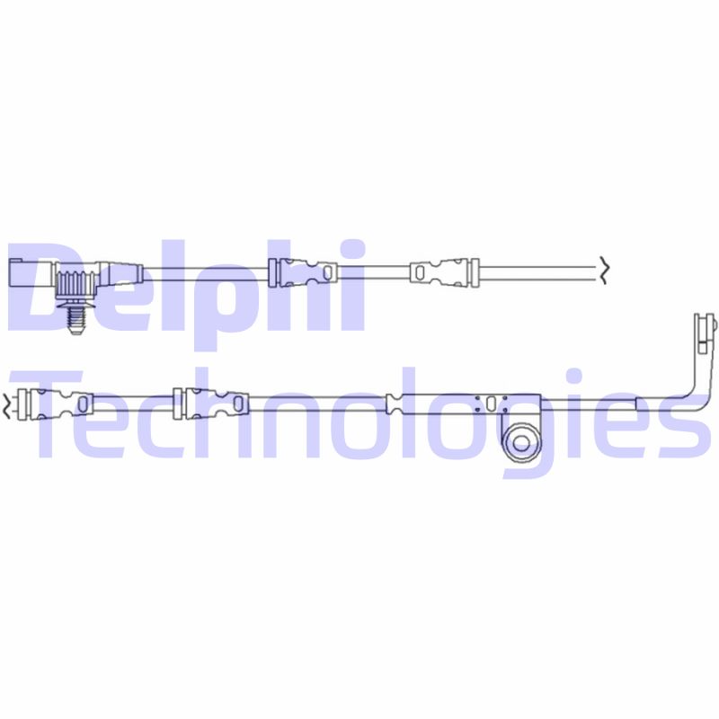 Senzor de avertizare,uzura placute de frana LZ0194 DELPHI