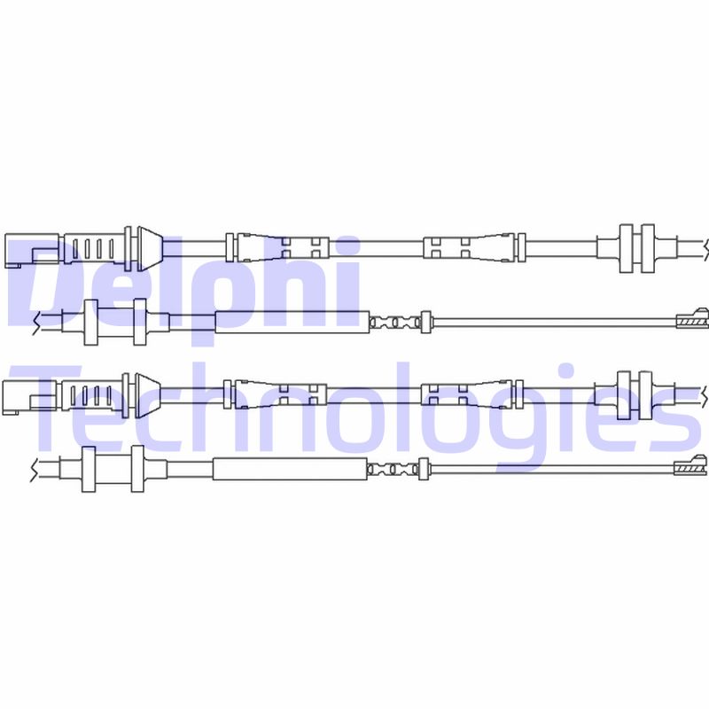 Senzor de avertizare,uzura placute de frana LZ0213 DELPHI