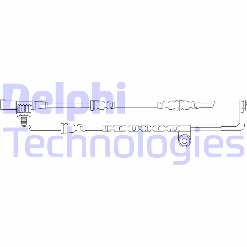 Senzor de avertizare,uzura placute de frana LZ0228 DELPHI