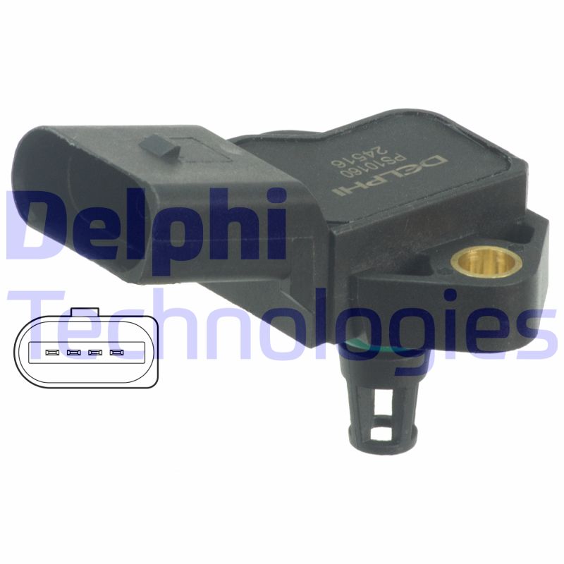 Senzor, presiune galerie admisie PS10160 DELPHI