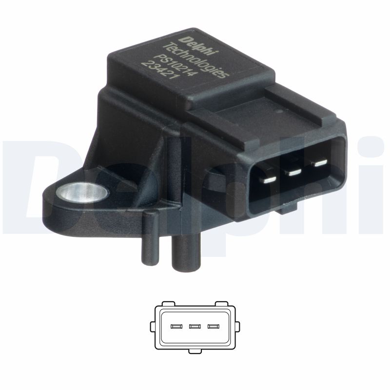 Senzor, presiune galerie admisie PS10214 DELPHI