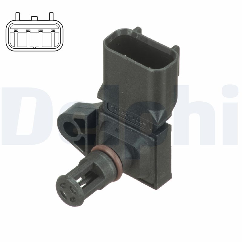 Senzor, presiune galerie admisie PS10217 DELPHI