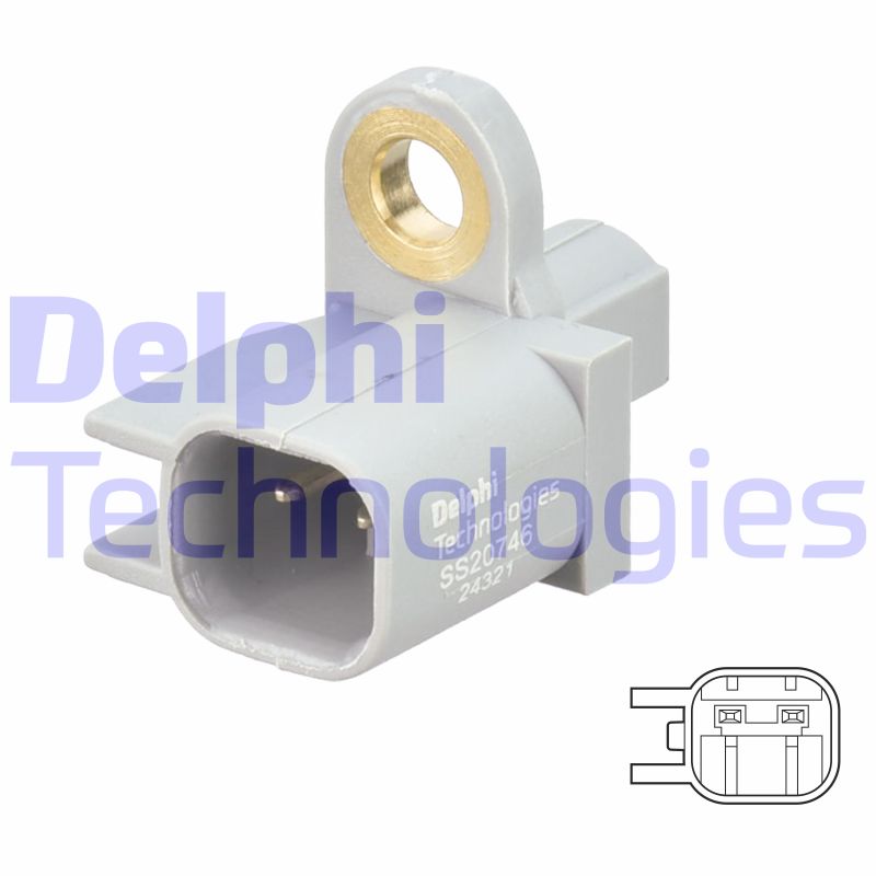 Senzor,turatie roata SS20746 DELPHI