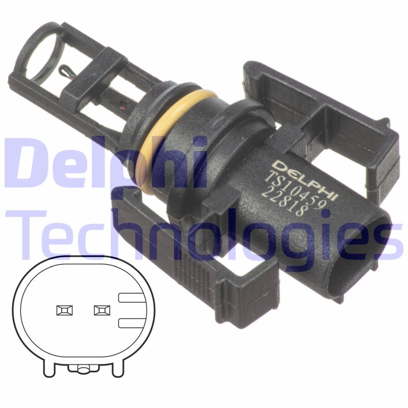 Senzor,temperatura aer admisie TS10459 DELPHI