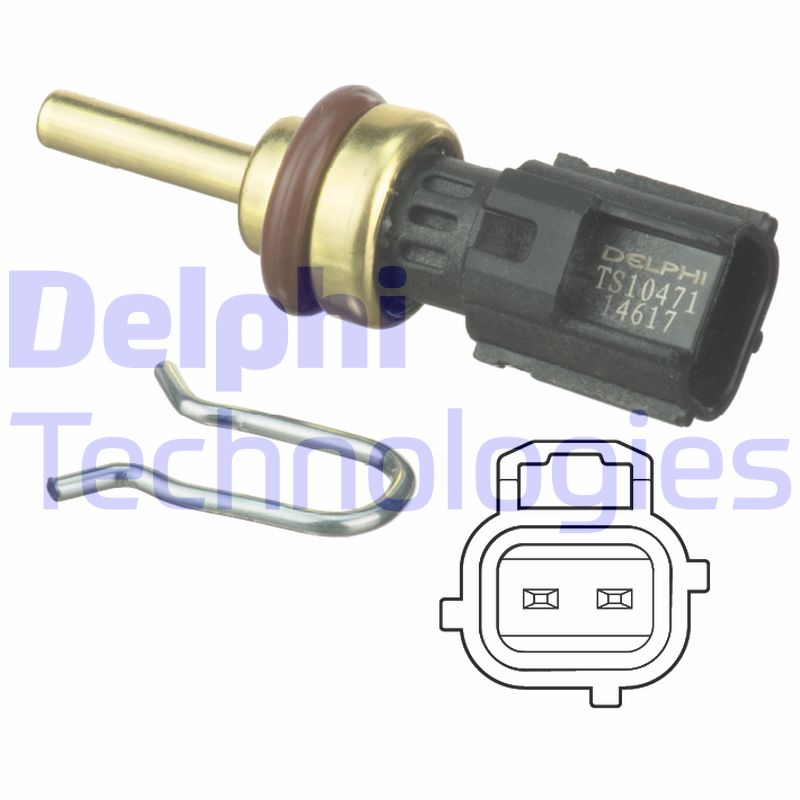 Senzor,temperatura lichid de racire TS10471 DELPHI