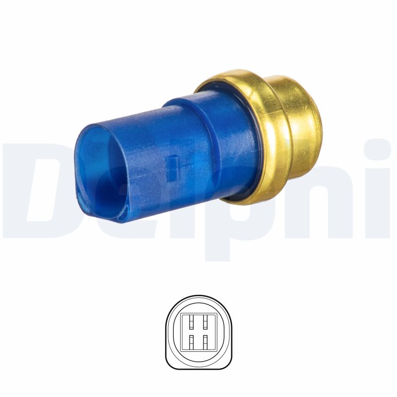 Comutator temperatura, ventilator radiator TS10480 DELPHI