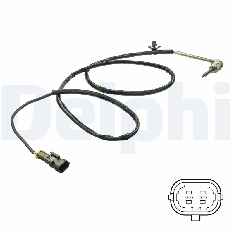 Senzor, temperatura gaze evacuare TS30163 DELPHI