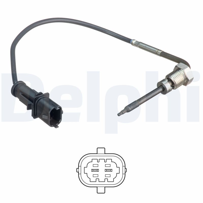 Senzor, temperatura gaze evacuare TS30239 DELPHI