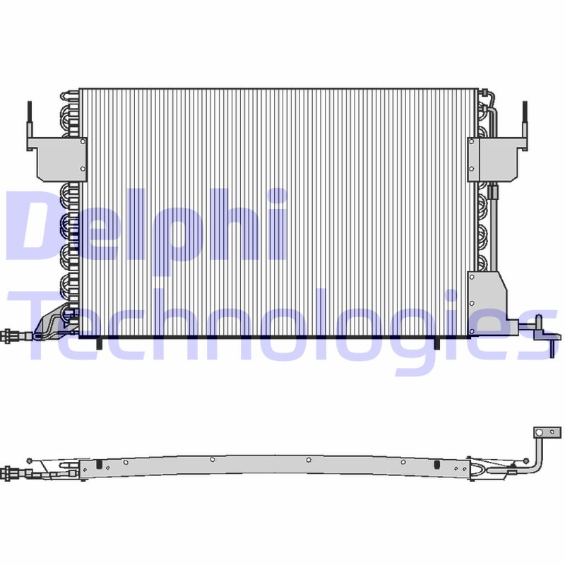 Condensator, climatizare TSP0225021 DELPHI