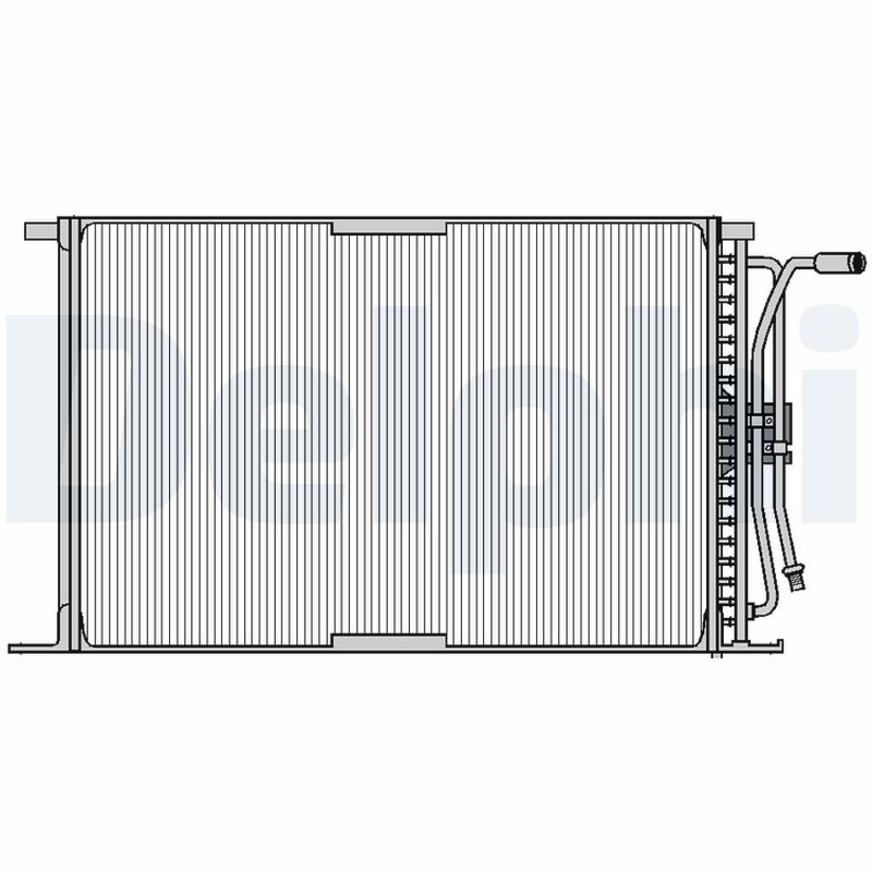 Condensator, climatizare TSP0225026 DELPHI