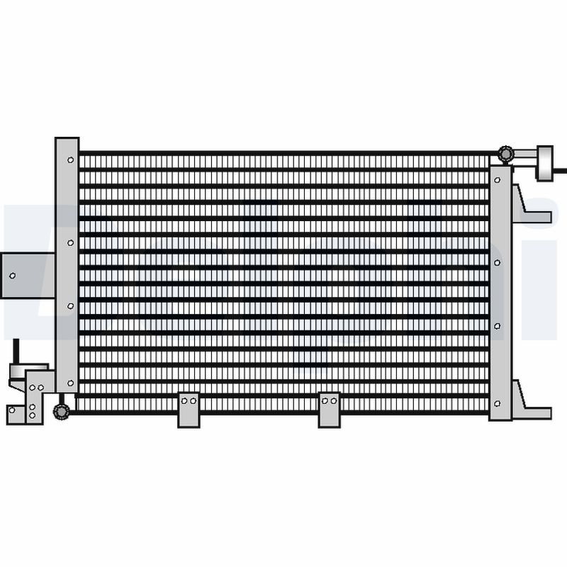 Condensator, climatizare TSP0225053 DELPHI