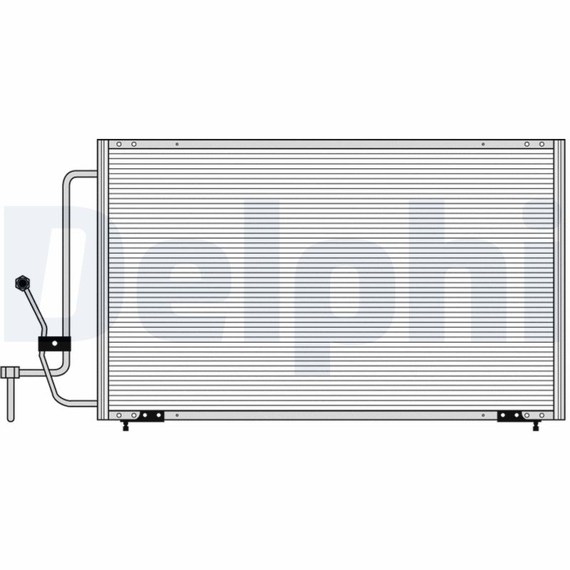 Condensator, climatizare TSP0225055 DELPHI