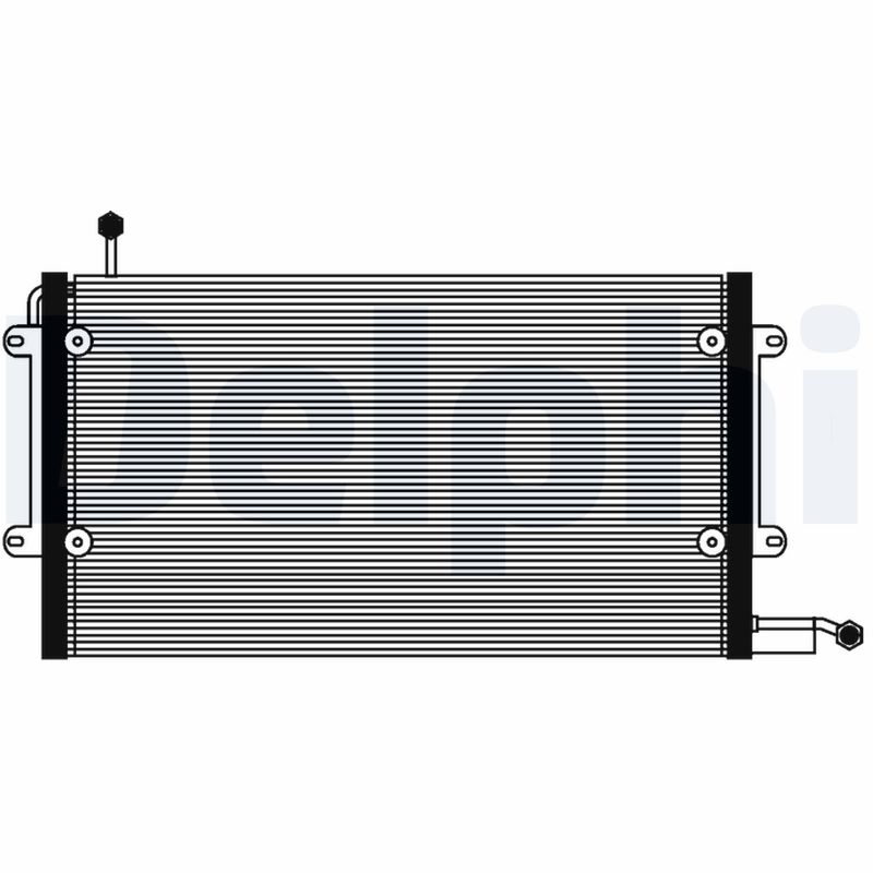 Condensator, climatizare TSP0225072 DELPHI
