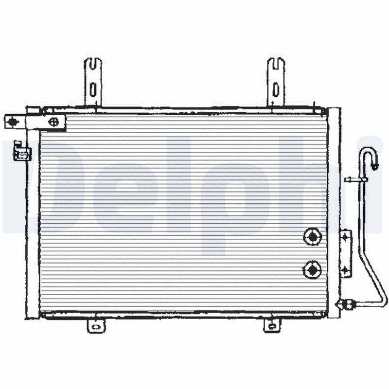 Condensator, climatizare TSP0225133 DELPHI