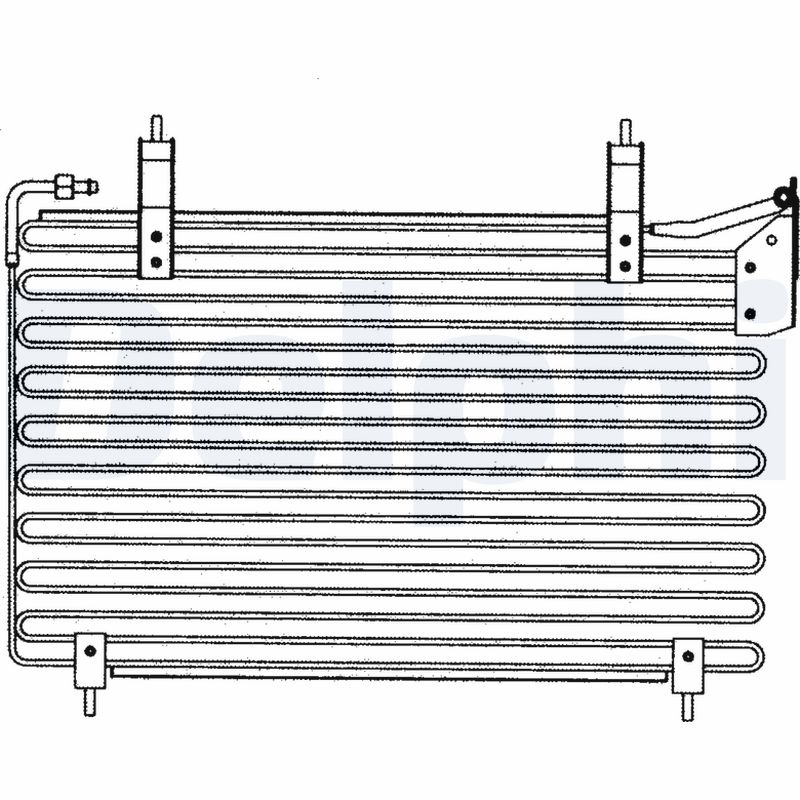 Condensator, climatizare TSP0225150 DELPHI