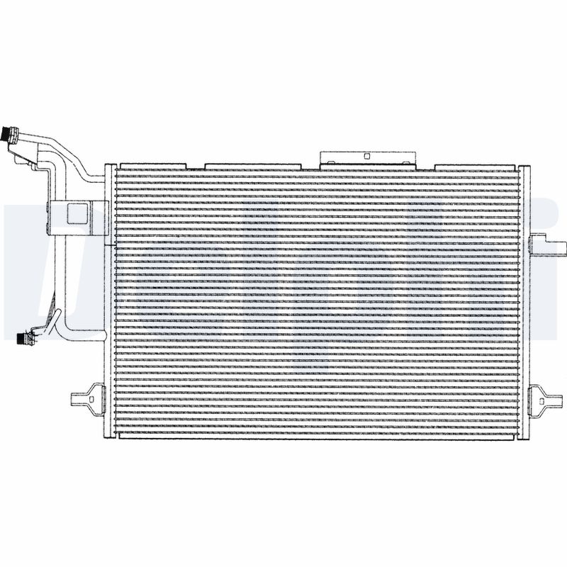 Condensator, climatizare TSP0225183 DELPHI