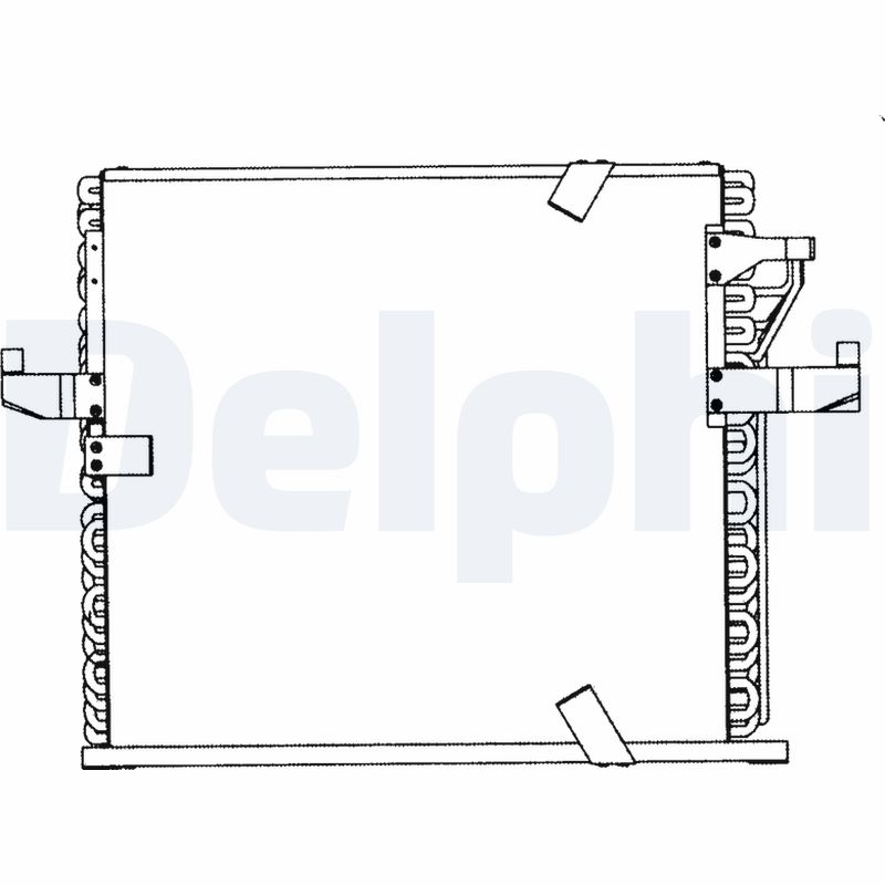Condensator, climatizare TSP0225186 DELPHI