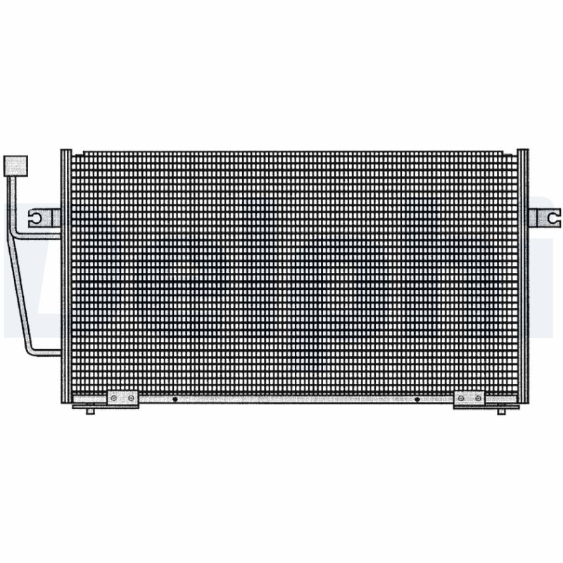 Condensator, climatizare TSP0225204 DELPHI
