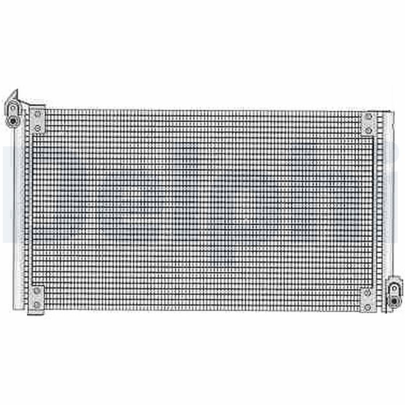 Condensator, climatizare TSP0225259 DELPHI