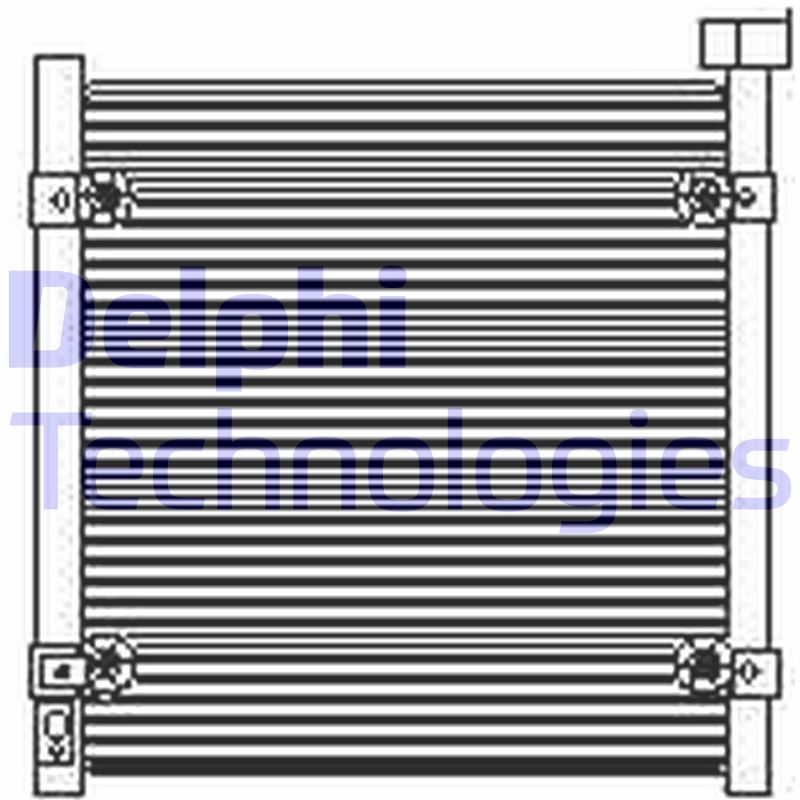 Condensator, climatizare TSP0225422 DELPHI