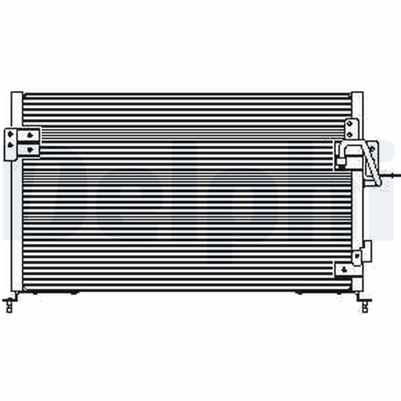 Condensator, climatizare TSP0225443 DELPHI