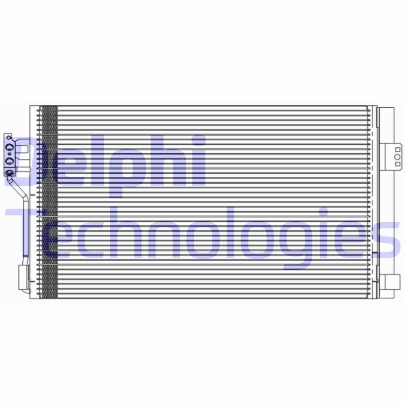 Condensator, climatizare TSP0225611 DELPHI