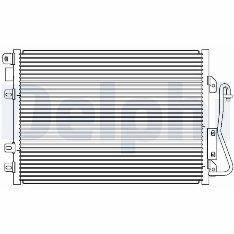 Condensator, climatizare TSP0225620 DELPHI